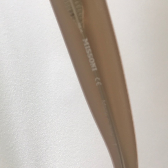 MISSONI RED SQUARE SUNGLASSES, oversized - Picture 6 of 7